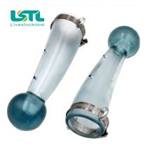 1 paar Silikon Ox Horn Schutzhülle Kalb Verhindern Kollision Werkzeug von Kuh Top Schutz Silikon Horn Schützt