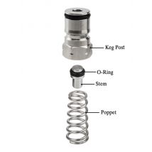 8 X New Cornelius Type Universal Poppet Valve fit ball lock or Pin Lock keg post for Homebrewing