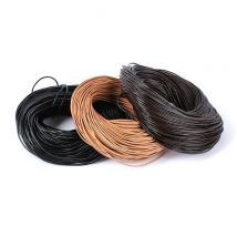 1mm 1,5mm 2mm 3mm Leder Schnur Seil String Für DIY Schmuck Machen Armband Halskette Handwerk Zubehör 1 rolle 5Meter