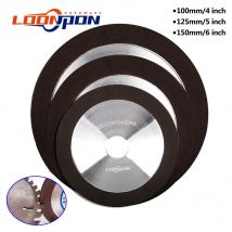 75/100/125/150mm Diamant Schleifen Rad Disc Kreis Grit 150-320 für Wolfram Stahl fräsen Cutter Werkzeug Spitzer Grinder