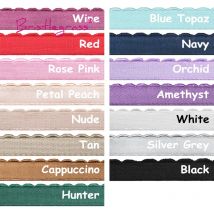 Setola 50 100 Yard 3/8 "1/2" 10mm 13mm cinturino reggiseno in peluche fascia elastica Nylon tracolla nastro intimo Lingerie cucito Trim