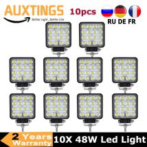10 PZ 4 Pollici 48 W ha condotto la luce di lavoro spot fascio di inondazione Offroad 4x4 ATV Camion Trattore Moto Guida Fendinebbia 12 v