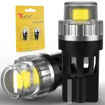 2 stücke T10 W5W Led-lampen 194 168 led Parkplatz Position Lichter Innen Karte Dome Lichter 2SMD 2835 Chips 6500K Weiß 12V
