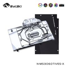 Bykski computer wasserkühler für msi geforce rtx 3060ti/3060 ventus 2x8g vga volle abdeckung, video