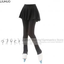 Mädchen Skating padded Hosen rock Mädchen Kinder dünne fleece Wettbewerb leggings Frauen Skifahren ice skating Hosen Frauen