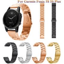 20mm watch strap quick release metal stainless steel Band for Garmin Fenix 5S/5S Plus wrist strap easy to wear strap watch bands