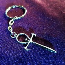 Vampire Ankh Keychain occult goth gothic dracula auftrag nosferatu vampyre symbol mode Original schmuck geschenk 2020 Mode neue