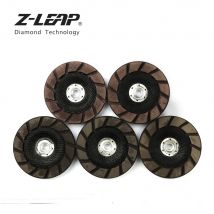 Z-LEAP 5 "5 PCS Diamant Schleifen Rad Kit Concrect Boden Tasse Rad Dry Verwenden Für Granit Marmor