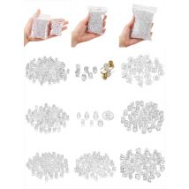 200-2000pcs Soft Silicone Rubber Earring Back Stoppers for Stud Earrings DIY Earring Findings Accessories Bullet Tube Ear Plugs
