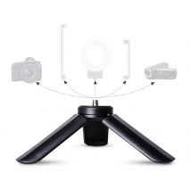 LUXCEO L01 Universal Mini Stativ Licht Stativ mit 1/4'' Schraube Geeignet für Kamera Video Licht Panel Ring Licht