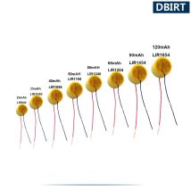 2 drähte LIR940 LIR1040 LIR1054 LIR1154 LIR1240 LIR1254 LIR1454 LIR1654 Wiederaufladbare Taste Batterie Für TWS Bluetooth Headset