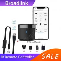 Broadlink RM4 mini  Temperature Humidity Sensor  WiFi IR Remote Controller for Air conditioning TV set-top Box Work with Alexa