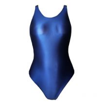 Masked staffs Einteiliger Badeanzug, sexy, enger, öliger Glanz-Badeanzug, glänzender Bandage-Seidenbikini, glänzender, enger, hochelastischer BODYSUIT