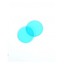 2 pezzi di dimensioni totali diametro 27,5 mm e 1,5 mm di spessore filtro passa basso IR taglio vetro blu per fotocamera BMPCC 4K