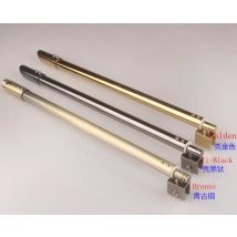 1PCS edelstahl Dusche Glas tür befestigt stange/clip, Bad glas unterstützung bar, länge 30/40/50/60/70cm(DG1451)