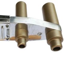 Herramientas de reparación de tuberías de plástico PPR, troquel extendido de esquina para ingeniería hidroeléctrica, cabezal de reparación de tuberías de agua de fusión caliente