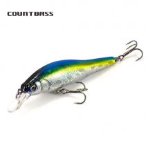COUNTBASS Sinking Minnow 80 mm 10,8 g Harte Köder Angelköder Wobbler Jerk Your Baits Wobbler Barsch Leurre Angler's Lure