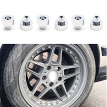 50 stücke 10,6x6,2mm Rad Nieten Muttern Für Universal Felge Lip Replacemen Dekoration Schrauben Schwarz Gold Silber Überzug ABS Kunststoff