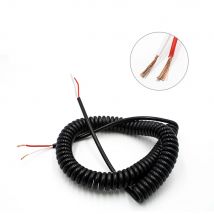 Kabel, Drahtfeder, Spiralkabel, 2 Adern, 3 Adern, 4 Adern, 0,5 mm, 0,75 Vierkant-Millimeter-Zugkabel, zieht automatisch ein