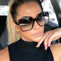 Luxus Quadratischen Stil Sonnenbrille Frau Luxus Marke Designer Vintage Gradienten Gläser Retro Schwarz Sonnenbrille Weiblichen Brillen UV400