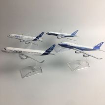 JASON TUTU Originalmodell A380 Airbus Boeing 747 Flugzeugmodell Flugzeug Druckgussmodell Metall 1:400 Flugzeugspielzeug Geschenkkollektion