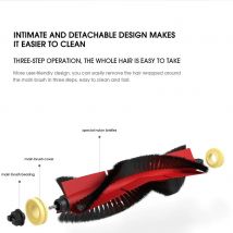 100% Części zamienne do robotów sprzątających Xiaomi Roborock S5 S50 S502-02 S5 Max S6 S6 MaxV S6 Pure E4 E5 - szczotka główna, szczotka boczna, filtr HEPA, mop