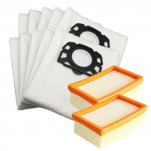 Filtro/Borse per Karcher MV4 MV5 MV6 WD4 WD5 WD6 per Karcher WD4000 a WD5999 Robot Aspirapolvere Pezzo di ricambio # 2.863-006.0