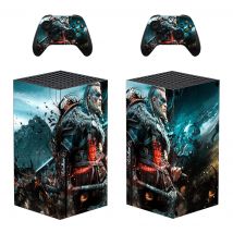 Neue Game Skin Aufkleber Aufkleber Cover für Xbox Series X Konsole und 2 Controller Xbox Series X Skin Aufkleber Vinyl
