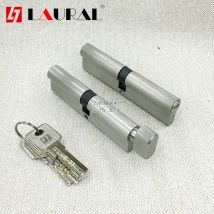 Brass Open Lock for Door Or Window 100mm Cylinder Security Lock Handle with Customized Brass Key for Living Room