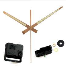 Ostar S11 Sweep Stille Uhr Bewegung Quarz Wanduhr Mechanismus Mit Gold 98# Hände DIY Kits