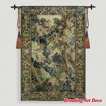 Landschaft Jacquard Weave Kunst Tapisserie Wandbehang Gobelin Hause Textil Dekoration Aubusson