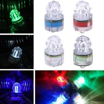 YORZENG Mini ABS LED Wasserdichte Angeln Köder Licht Tintenfisch Angeln Lockt Köder Tiefer Tropfen Unterwasser Fisch Köder Lampe Lichter