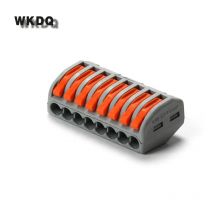 10Pcs 222-418 Quick Wiring Compact Splicing Connector Terminal Block Fast Connectors