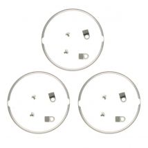 3Set Movement Steel Securing Screws, Washers & Holder Spacer Ring For Watch Movement ETA 2824 2834 2846 2836
