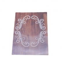 White Plastic Pearl Sticker QITAI 6PCS/SET Wedding Decorations Natural Color Family Christmas Desk Decorations Wholesale GEM1026