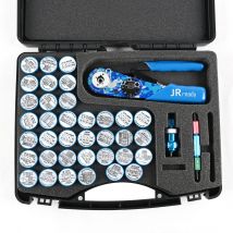 JRready ST2119-AS2 M22520/2-01 Crimp Kit NEW-AS2 37 PCS K Serie Stellungs G125 Gauge Für