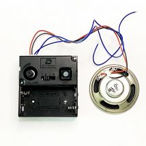 Musik Chime Box mit Horn Wanduhr Mechanismus Uhr Teile Melody Box DIY Uhr Kits
