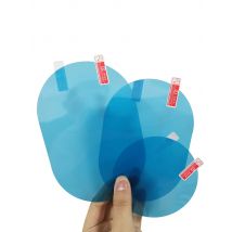 2 Pcs Car Rearview Mirror Protective Film Anti Fog Window Clear Rainproof Rear View Mirror Protective Soft Film Auto Accessories