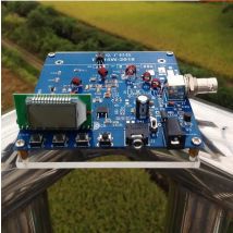 87-108MHZ LCD FM transmitter FM stereo transmitter DSP PLL MP3 mobile 3,5mm