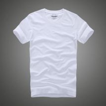 Maglietta da uomo 100% cotone tinta unita O-Collo manica corta T-shirt da uomo di alta qualità Top Abbigliamento morbido