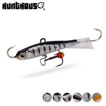 Hunthouse przynęta do wędkarstwa pod lodem zimowa przynęta 50/65/75mm 10/19/32g Jigging Balancer Bass Pike Carp okoń sprzęt wędkarski twarda przynęta przynęty