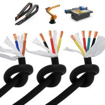 CNC-Kabel 18AWG20/22AWG 2-10 Kerne Schleppleinenkabel 1 m flexibler PVC-Draht TRVV-Biegeständigkeit gegen korrosionsbeständigen Kupferdraht