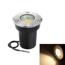 Impermeabile ha condotto la luce del giardino sotterraneo 3W 5W 10W 15W IP68 Esterno interrato percorso del giardino Spot da incasso illuminazione interrata 220V DC12V