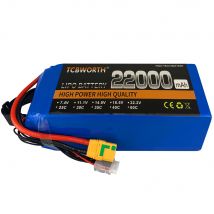 RC LiPo Batterie 6S 22,2 V 22000mAh 25C Für RC Auto Flugzeug Tank Drone Spielzeug Modelle 6s RC Batterien Landwirtschaft Flugzeug LiPo