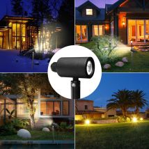 LED Garten Lichter IP67 Wasserdichte Aluminium Einstellbare Außen Landschaft Lampen Hof Rasen Pathway Garten Dekoration Beleuchtung AC
