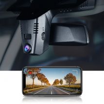 Fitcamx 4K Dash Cam for BMW 5/6/7 Series G30/G32/G11 2018-2023, Plug&Play, 2160P Night Vision WiFi DVR