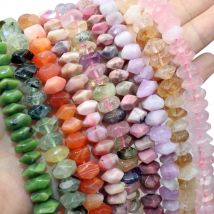 Agate irregolari naturali ametiste quarzo Apatite rodonite acquamarine perline di pietra per gioielli fai da te accessori per braccialetti