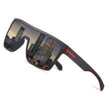 AOFLY Marke Polarisierte Sonnenbrille Männer Mode Übergroßen Flexible Rahmen Quadratischen Männlichen Sonnenbrille Für Fahren Goggle Zonnebril Heren