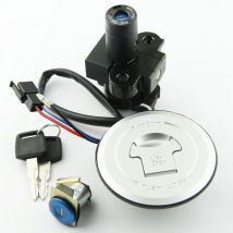 Motorrad Tankdeckel Zündschloss Sitz Schloss Mit Schlüssel Kit Für Honda CB250 Hornet FMX650 FMX650 2005-2006 motor Zubehör