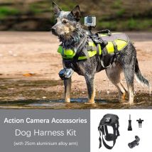 TUYU Hund Harness Brustgurt für GoPro Hero 8 7 5 Sitzung SJCAM SJ4000 Yi 4K H9 DJI Insta360 action Kamera Gehen Pro Zubehör